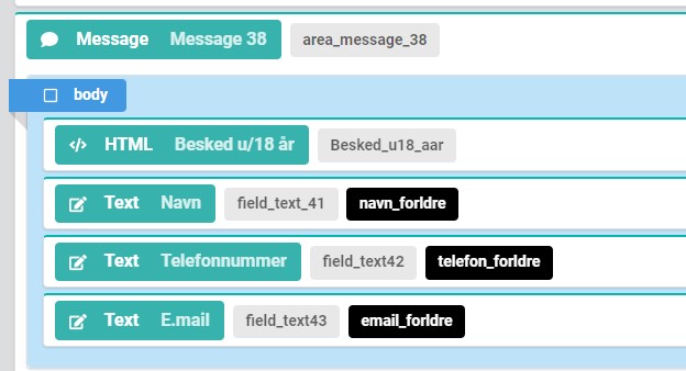 Validation in hidden fields not working correct on mobilephone image 2